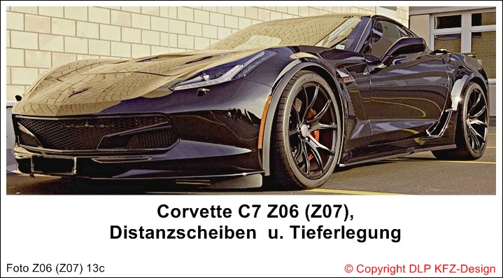 Corvette C7 & Z06 & C6 Distanzscheiben - Spurplatten 5mm, 139,00 €
